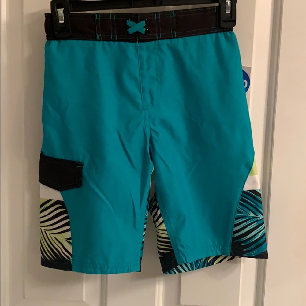 NWT-Wave Zone Multicolored Swim Trunks